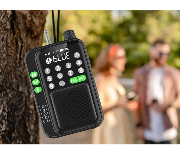 Zenwire Mini Radio FM Kieszonkowe Vibe Y1 - 1604656 - zdjęcie 5